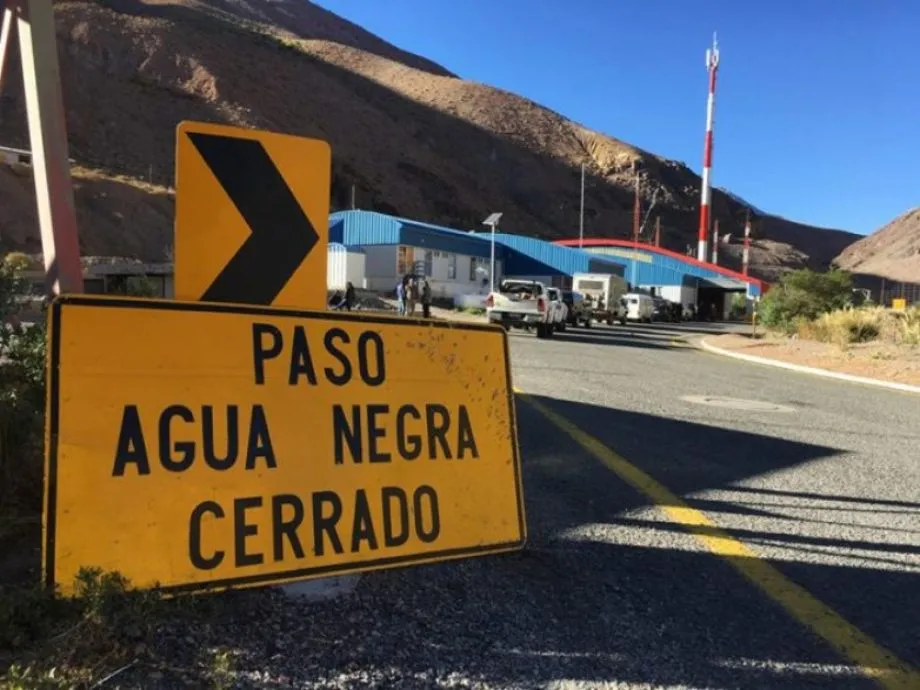 Cerraron el Paso de Agua Negra