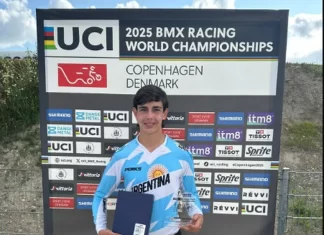 El sanjuanino Marcos Frack brilló en el Mundial de BMX