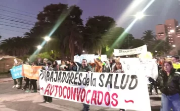 Personal de salud reclamó por mejoras salariales y laborales