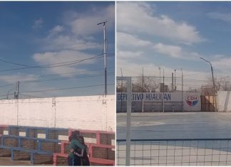 Rawson: Delincuentes treparon para robar reflectores y dejaron sin luz a un club
