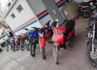 Sarmiento: Secuestraron 10 motos robadas y cuatro bicicletas en un gran operativo