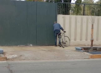 Reclamo por seguridad en la escuela Superior Sarmiento