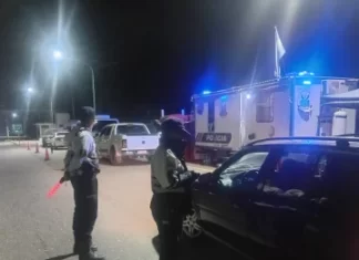 Detectaron a una persona que circulaba a contramano y en estado de ebriedad en el Dique de Ullum