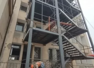 Cómo sigue la salud del obrero que cayó de un 4to piso en el Edificio 9 de Julio