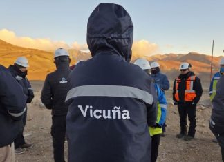 Vicuña informó que la mitad de sus contratos quedan fuera de San Juan