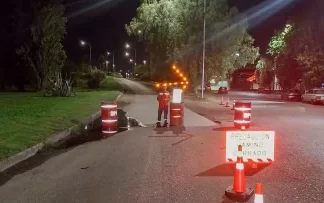 Una agente de transito fue atropellada por un conductor ebrio