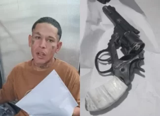 Albardón: detuvieron a un hombre por amenazar con un arma en una pelea familiar