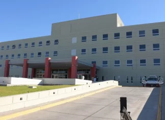 Rawson: una mujer resultó herida tras un fuerte choque
