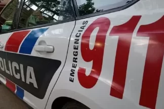 Rawson: un motociclista sufrió un corte tras chocar con un camioneta