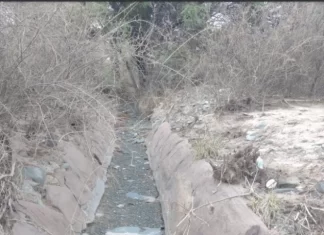 Sarmiento: vecinos de dos pueblos reclaman por falta de agua de riego