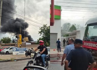 Un incendio destruyó el depósito de un reconocido local