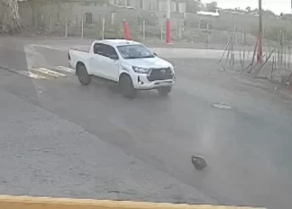 Se entregó el conductor de la camioneta que chocó y dejó malherido a un motociclista