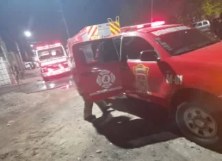 Sarmiento: un incendio consumió por completo una vivienda