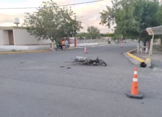 Dieron a conocer el parte médico de los motociclistas que chocaron en Ullum