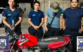 Chimbas: recuperaron una moto que había sido robada y publicada en redes sociales