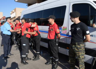 Bomberos sanjuaninos viajan a Chubut a combatir los incendios