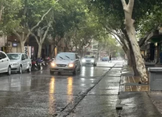 Alertan por tormentas y viento en la provincia