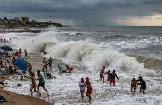 Costa Atlántica: un meteotsunami dejó un muerto y varios heridos