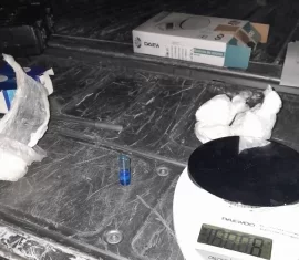 Santa Lucía: detuvieron a cuatro personas con armas, drogas y dinero