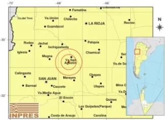Un fuerte temblor sacudió a San Juan