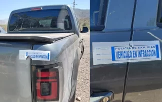 Un sujeto enloqueció con la Policía luego de que le radiaran su Amarok
