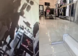 Robaron en un local de ropa deportiva en el radio céntrico