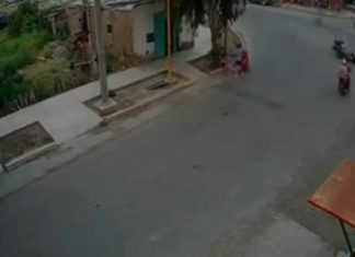 La Bebida: dos motos chocaron en una peligrosa esquina