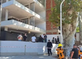 Colón, Entre Ríos: encontraron un cuerpo en la pared de una obra