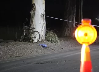 Rivadavia: un ciclista falleció en plena calle