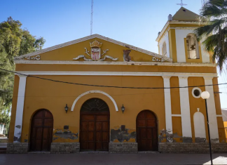Jáchal: la demolición de la Parroquia de Villa Mercedes sigue avanzando