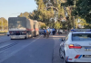 Dos choques simultáneos generaron caos en Ruta 20
