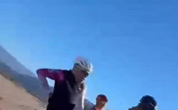 Rivadavia: un reconocido ciclista protagonizó una acalorada discusión con un conductor