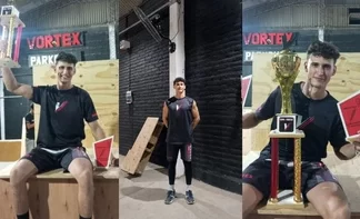 El sanjuanino Matías Reggio competirá en el Campeonato Panamericano de Parkour
