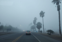 Una densa niebla cubrió al Gran San Juan