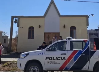 Zonda: piden colaboración para reponer materiales robados en la capilla local