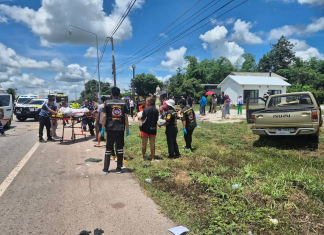Tailandia: un niño de 11 años atropelló y mató a ocho monjes