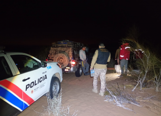 Una familia fue rescatada tras perderse más de un día en el campo