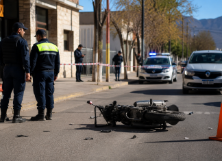 Jáchal: falleció un hombre tras ser atropellado por una moto