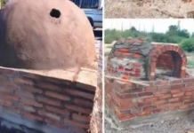 Un intendente sanjuanino fue increpado por inaugurar un horno de barro