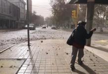 El viento Zonda no da descanso y vuelve con ráfagas de hasta 60km/h