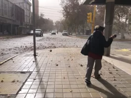 El viento Zonda no da descanso y vuelve con ráfagas de hasta 60km/h