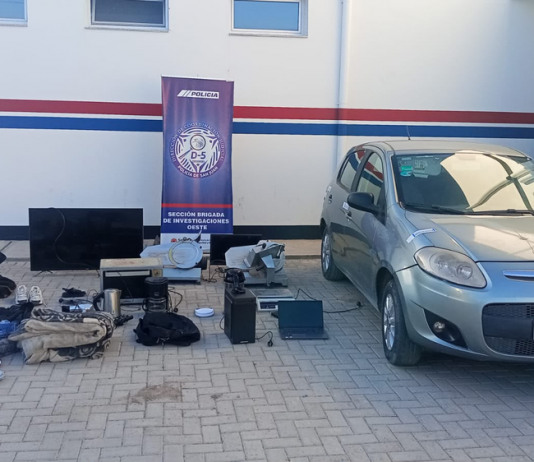 Un hombre fue detenido y recuperaron objetos robados en operativos