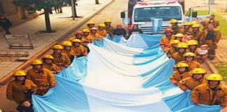 Bomberos voluntarios realizaron un sirenazo nacional en reclamo por falta de fondos