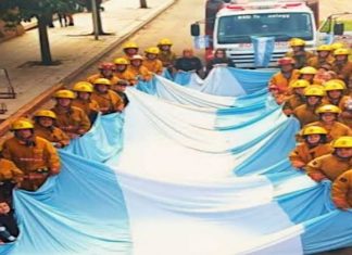Bomberos voluntarios realizaron un sirenazo nacional en reclamo por falta de fondos