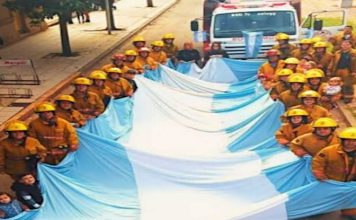 Bomberos voluntarios realizaron un sirenazo nacional en reclamo por falta de fondos