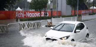 Nagoya, Japón: decretaron emergencia por lluvias récord