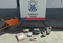 Caucete: recuperaron objetos robados y buscan a sus dueños