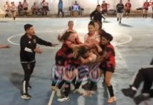 Suspendieron el partido entre San Ricardo y Trinidad tras una pelea entre jugadoras