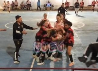 Suspendieron el partido entre San Ricardo y Trinidad tras una pelea entre jugadoras